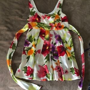 3/$16 Bright Floral Mini Dress